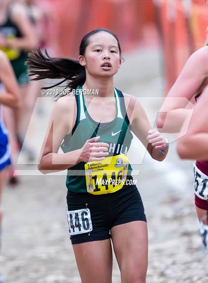 Thumbnail 1 in CIF State Cross Country Championships (Girls D5 Race) photogallery.