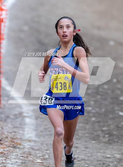 Thumbnail 3 in CIF State Cross Country Championships (Girls D5 Race) photogallery.