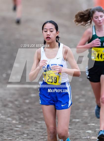 Thumbnail 3 in CIF State Cross Country Championships (Girls D5 Race) photogallery.