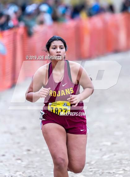 Thumbnail 1 in CIF State Cross Country Championships (Girls D5 Race) photogallery.