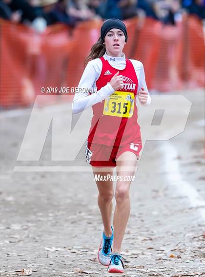 Thumbnail 2 in CIF State Cross Country Championships (Girls D5 Race) photogallery.