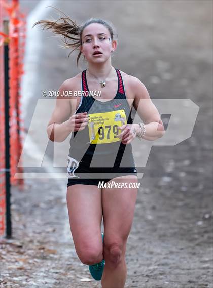 Thumbnail 1 in CIF State Cross Country Championships (Girls D5 Race) photogallery.