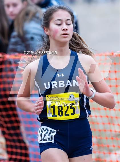 Thumbnail 3 in CIF State Cross Country Championships (Girls D5 Race) photogallery.