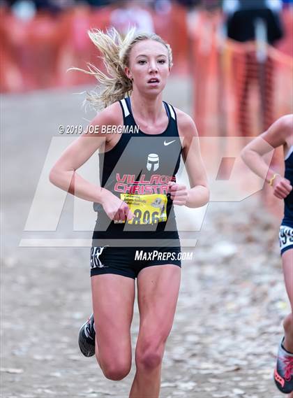 Thumbnail 3 in CIF State Cross Country Championships (Girls D5 Race) photogallery.