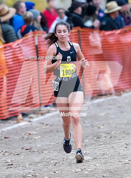 Thumbnail 1 in CIF State Cross Country Championships (Girls D5 Race) photogallery.