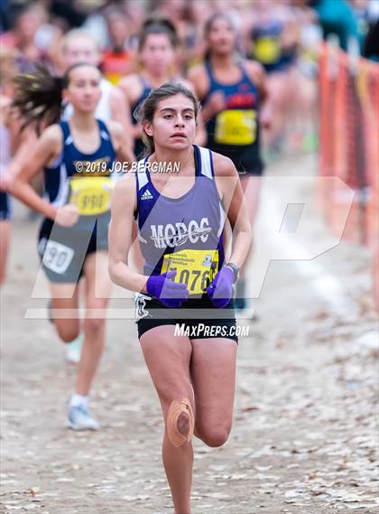 Thumbnail 1 in CIF State Cross Country Championships (Girls D5 Race) photogallery.
