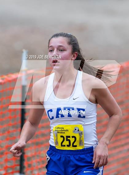Thumbnail 1 in CIF State Cross Country Championships (Girls D5 Race) photogallery.