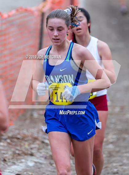 Thumbnail 1 in CIF State Cross Country Championships (Girls D5 Race) photogallery.