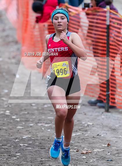 Thumbnail 3 in CIF State Cross Country Championships (Girls D5 Race) photogallery.