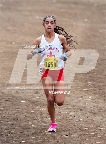 Thumbnail 2 in CIF State Cross Country Championships (Girls D5 Race) photogallery.