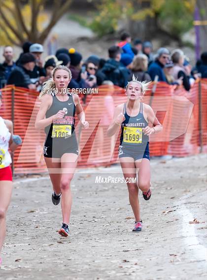 Thumbnail 3 in CIF State Cross Country Championships (Girls D5 Race) photogallery.