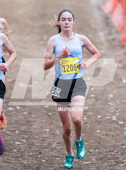 Thumbnail 3 in CIF State Cross Country Championships (Girls D5 Race) photogallery.