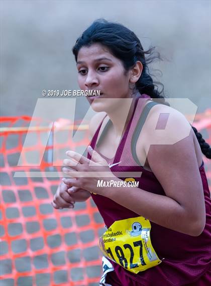 Thumbnail 3 in CIF State Cross Country Championships (Girls D5 Race) photogallery.