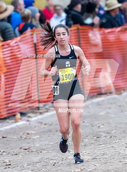 Thumbnail 2 in CIF State Cross Country Championships (Girls D5 Race) photogallery.