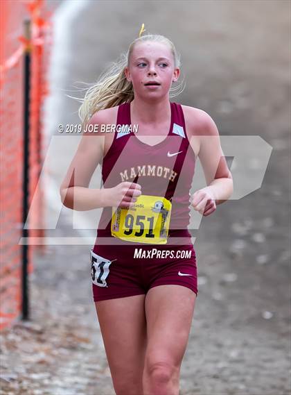 Thumbnail 3 in CIF State Cross Country Championships (Girls D5 Race) photogallery.