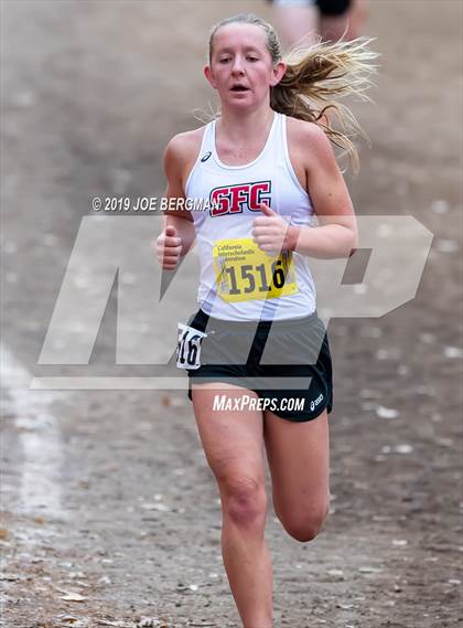 Thumbnail 3 in CIF State Cross Country Championships (Girls D5 Race) photogallery.