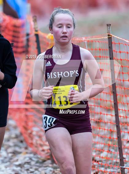 Thumbnail 3 in CIF State Cross Country Championships (Girls D5 Race) photogallery.