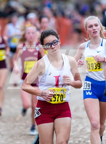 Thumbnail 3 in CIF State Cross Country Championships (Girls D5 Race) photogallery.