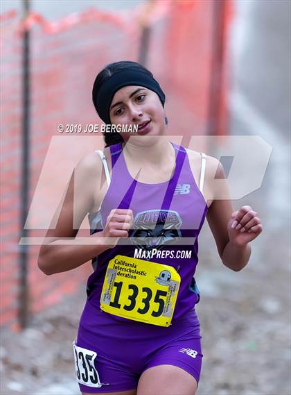 Thumbnail 1 in CIF State Cross Country Championships (Girls D5 Race) photogallery.