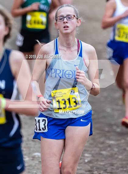 Thumbnail 3 in CIF State Cross Country Championships (Girls D5 Race) photogallery.