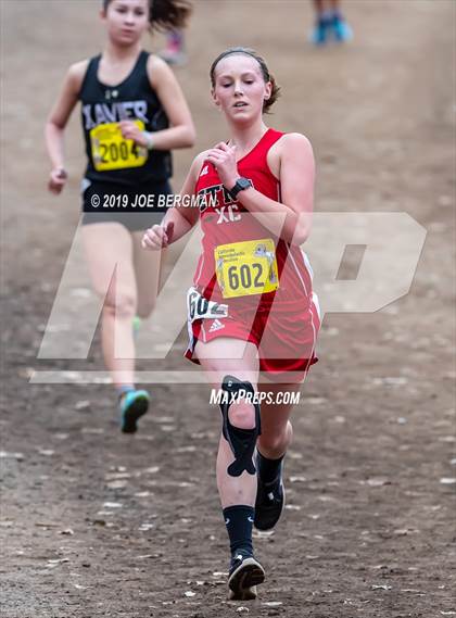 Thumbnail 2 in CIF State Cross Country Championships (Girls D5 Race) photogallery.