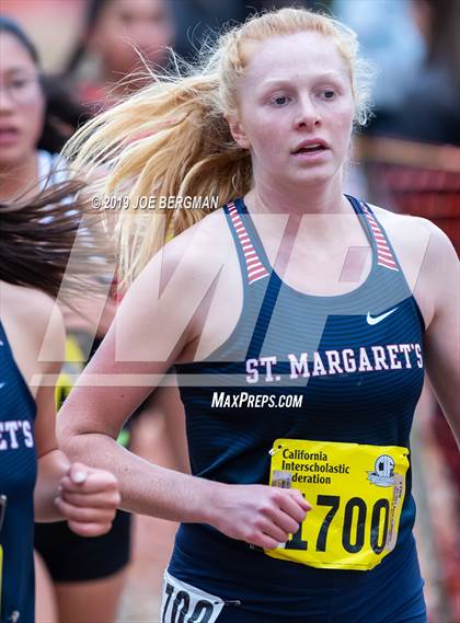 Thumbnail 1 in CIF State Cross Country Championships (Girls D5 Race) photogallery.
