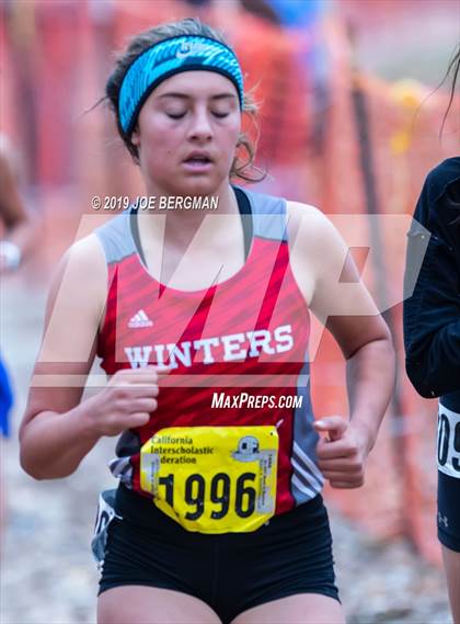 Thumbnail 2 in CIF State Cross Country Championships (Girls D5 Race) photogallery.