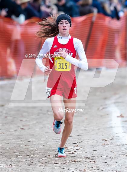Thumbnail 1 in CIF State Cross Country Championships (Girls D5 Race) photogallery.