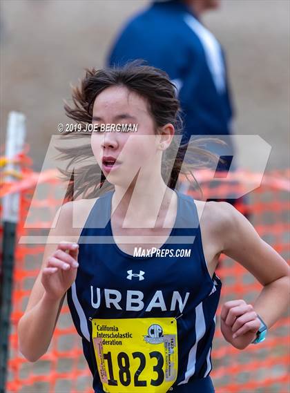 Thumbnail 3 in CIF State Cross Country Championships (Girls D5 Race) photogallery.