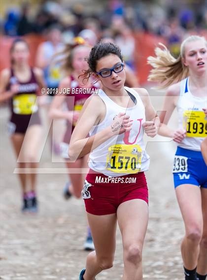 Thumbnail 2 in CIF State Cross Country Championships (Girls D5 Race) photogallery.
