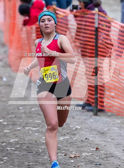 Thumbnail 1 in CIF State Cross Country Championships (Girls D5 Race) photogallery.