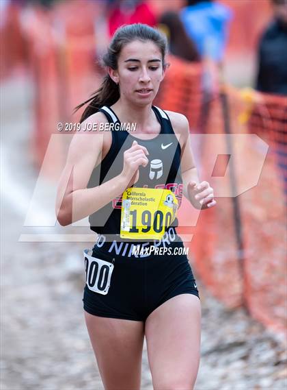 Thumbnail 3 in CIF State Cross Country Championships (Girls D5 Race) photogallery.