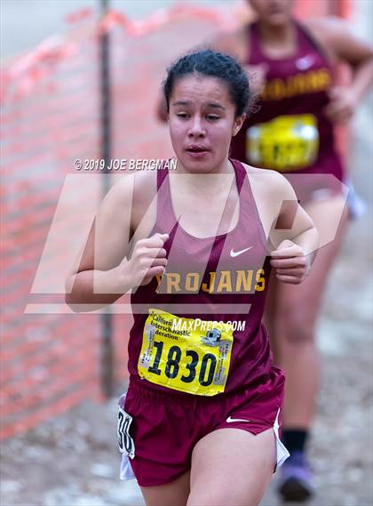 Thumbnail 1 in CIF State Cross Country Championships (Girls D5 Race) photogallery.