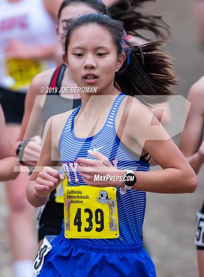 Thumbnail 2 in CIF State Cross Country Championships (Girls D5 Race) photogallery.