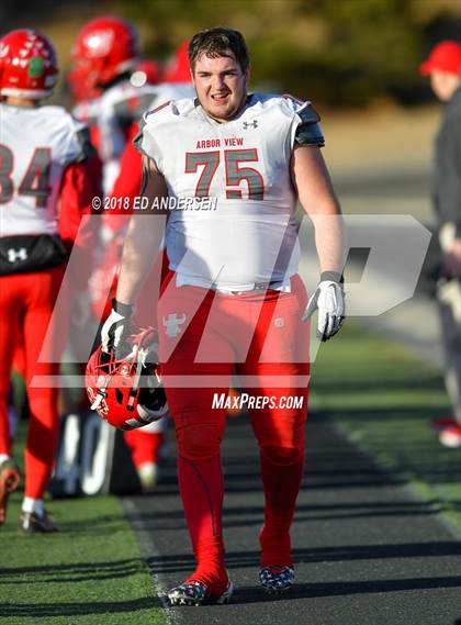 Thumbnail 3 in Arbor View @ Bishop Manogue (NIAA 4A Semifinal) photogallery.