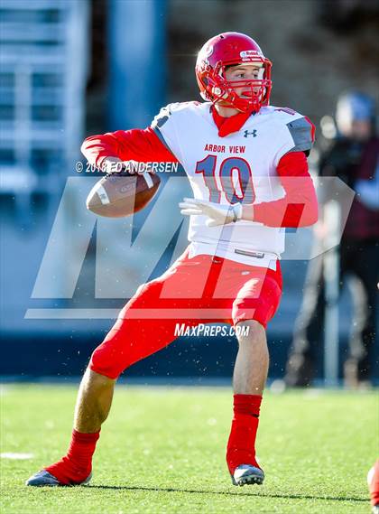 Thumbnail 3 in Arbor View @ Bishop Manogue (NIAA 4A Semifinal) photogallery.
