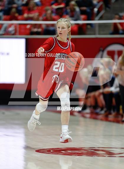 Thumbnail 3 in Springville vs. Highland (UHSAA 5A Final) photogallery.