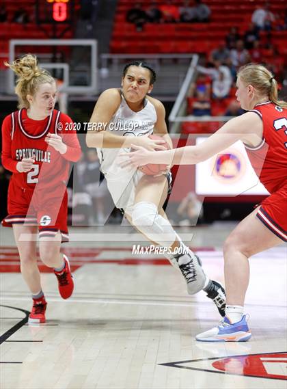 Thumbnail 2 in Springville vs. Highland (UHSAA 5A Final) photogallery.