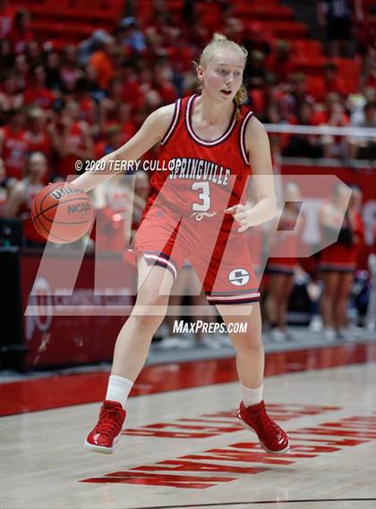 Thumbnail 2 in Springville vs. Highland (UHSAA 5A Final) photogallery.