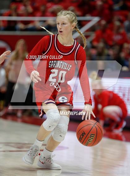 Thumbnail 3 in Springville vs. Highland (UHSAA 5A Final) photogallery.