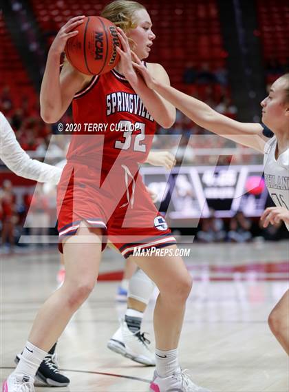 Thumbnail 1 in Springville vs. Highland (UHSAA 5A Final) photogallery.