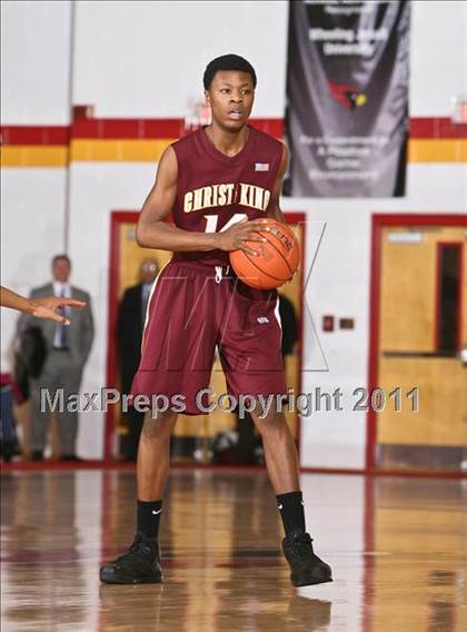 Thumbnail 2 in Christ the King vs Gonzaga (Cancer Research Classic) photogallery.