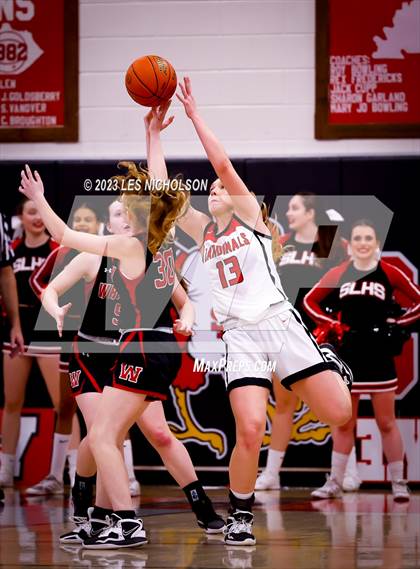 Thumbnail 1 in Whitley County vs South Laurel (50th District Tournament Semifinals) photogallery.