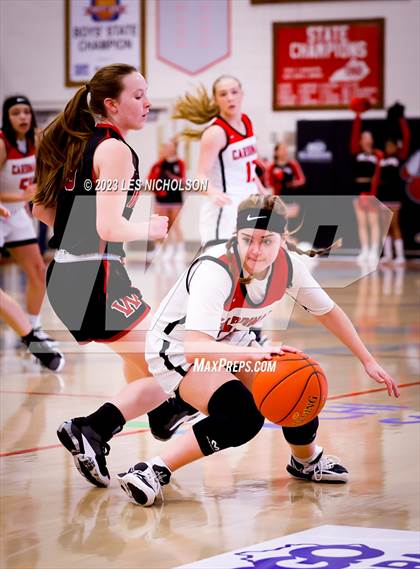 Thumbnail 3 in Whitley County vs South Laurel (50th District Tournament Semifinals) photogallery.