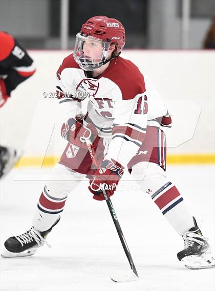 Thumbnail 3 in Taft @ Frederick Gunn (Shoulder Check Game) photogallery.