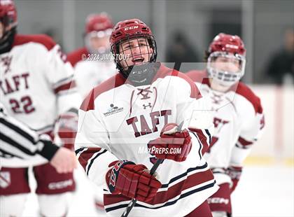 Thumbnail 1 in Taft @ Frederick Gunn (Shoulder Check Game) photogallery.