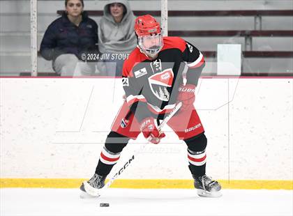 Thumbnail 3 in Taft @ Frederick Gunn (Shoulder Check Game) photogallery.