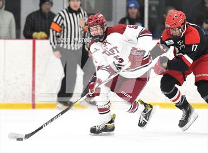 Thumbnail 2 in Taft @ Frederick Gunn (Shoulder Check Game) photogallery.