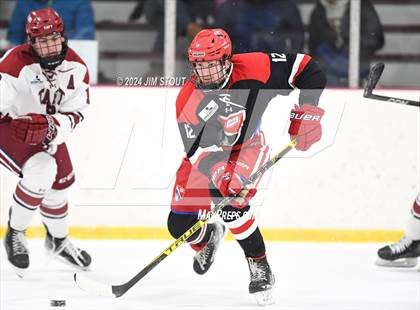 Thumbnail 2 in Taft @ Frederick Gunn (Shoulder Check Game) photogallery.