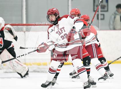 Thumbnail 2 in Taft @ Frederick Gunn (Shoulder Check Game) photogallery.